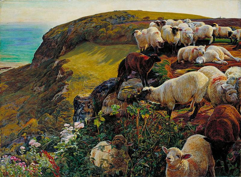 William Holman Hunt Our English Coasts oil painting image